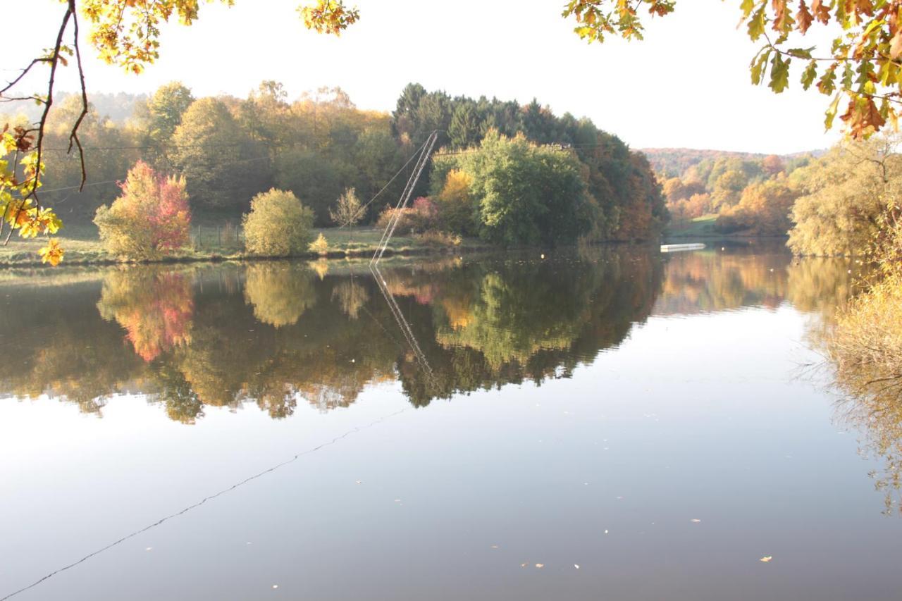 Ferienhaus "Baeren Ecke" Am See Im Bergland Kirchheim  Bagian luar foto